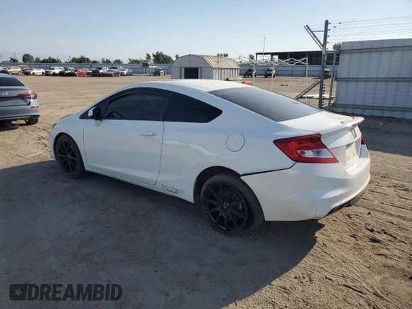 2012 Honda Civic Si with VIN 2HGFG4A58CH701393, listed as a Copart auction lot 60273605 with Not provided miles and Salvage title. Bid and sale history available at DreamBid. Image 2.