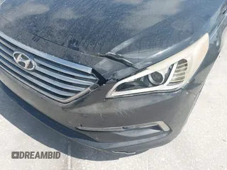 2015 Hyundai Sonata 2.4L SE with VIN 5NPE24AF8FH151075, listed as a IAAI auction lot 41913820 with 208,998 mi miles. Bid and sale history available at carsss.com. Image 6.