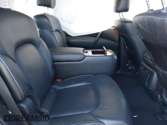 2019 Infiniti QX80 Luxe with VIN JN8AZ2NF5K9689409, listed as a IAAI auction lot 41729013 with 85,668 mi miles and . Bid and sale history available at DreamBid. Image 8.