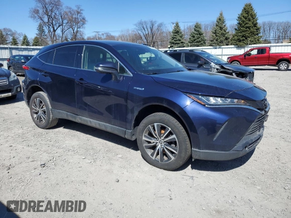 2021 Toyota Venza LE with VIN JTEAAAAHXMJ029299, listed as a Copart auction lot 50992295 with 234,216 mi miles and Salvage Title. Bid and sale history available at carsss.com. Image 4.