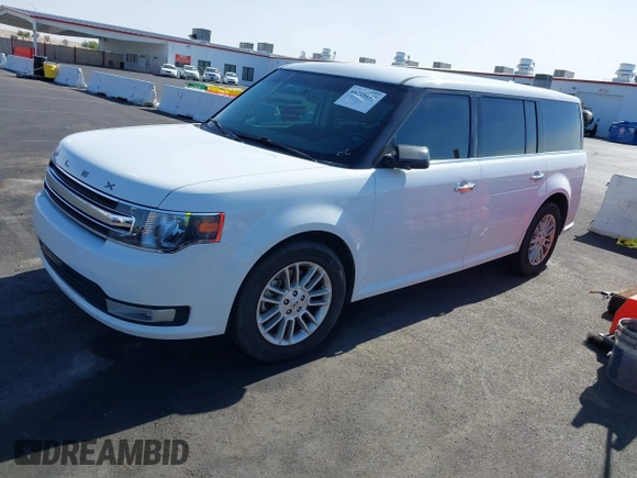 2016 Ford Flex SEL with VIN 2FMHK6C85GBA12635, listed as a IAAI auction lot 40715147 with 104,573 mi miles. Bid and sale history available at carsss.com. Image 17.