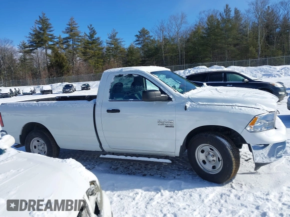 2022 Ram 1500 Tradesman with VIN 3C6JR6DG4NG412663, listed as a IAAI auction lot 41519632 with 16,286 mi miles and . Bid and sale history available at DreamBid. Image 13.