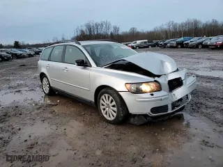2005 Volvo V50 with VIN YV1MW390052099722, listed as a Copart auction lot 84544754 with 87,435 mi miles and Salvage Title. Bid and sale history available at carsss.com. Image 12.
