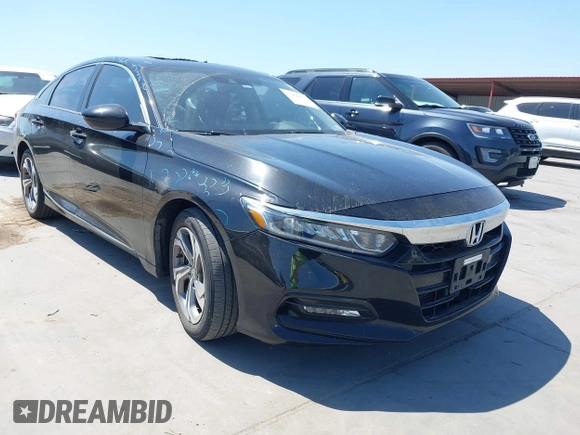 2018 Honda Accord EX-L with VIN 1HGCV2F57JA037198, listed as a IAAI auction lot 42006835 with 89,396 mi miles and . Bid and sale history available at DreamBid. Image 1.