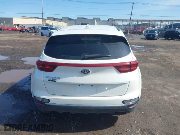 2022 Kia Sportage LX with VIN KNDPMCACXN7978467, listed as a IAAI auction lot 41945506 with 24,508 mi miles. Bid and sale history available at carsss.com. Image 16.
