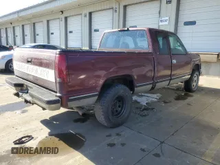 1997 Chevrolet Silverado 1500 with VIN 2GCEK19R3V1277602, listed as a Copart auction lot 45843165 with 417,524 mi miles and Salvage Title. Bid and sale history available at DreamBid. Image 3.