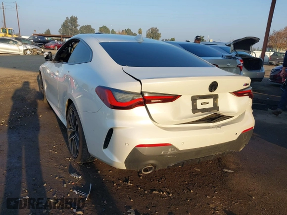2021 BMW 4 Series 430i с VIN WBA53AP02MCG29966, выставлен на аукционе IAAI как лот 41013210 с пробегом Не указан миль и . История ставок и продаж доступна на DreamBid. Изображение 3.