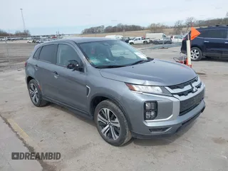 2024 Mitsubishi Outlander Sport S with VIN JA4ARUAU0RU007517, listed as a IAAI auction lot 41945052 with 21,021 mi miles. Bid and sale history available at carsss.com. Image 1.