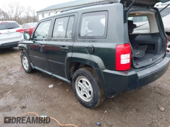 2010 Jeep Patriot Sport with VIN 1J4NF2GB3AD611667, listed as a IAAI auction lot 41476106 with 113,276 mi miles and . Bid and sale history available at DreamBid. Image 3.
