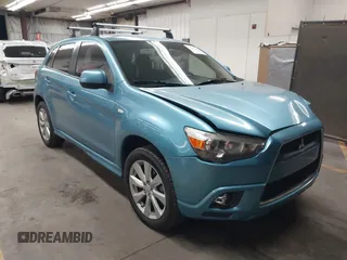 2012 Mitsubishi Outlander Sport SE with VIN JA4AP4AU0CZ011311, listed as a IAAI auction lot 41797439 with 140,641 mi miles. Bid and sale history available at carsss.com. Image 1.