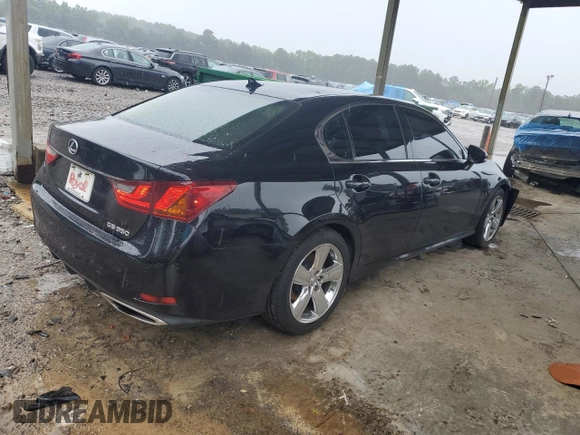 2013 Lexus GS 350 with VIN JTHBE1BL0D5001566, listed as a Copart auction lot 61462385 with 207,984 mi miles and Salvage title. Bid and sale history available at DreamBid. Image 3.