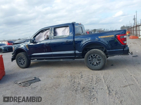 2023 Ford F-150 XL with VIN 1FTEW1E85PFC77839, listed as a IAAI auction lot 41500004 with 26,707 mi miles. Bid and sale history available at carsss.com. Image 14.