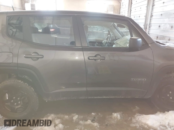 2019 Jeep Renegade Sport with VIN ZACNJBAB0KPK07349, listed as a IAAI auction lot 41618909 with 82,402 mi miles and . Bid and sale history available at DreamBid. Image 13.