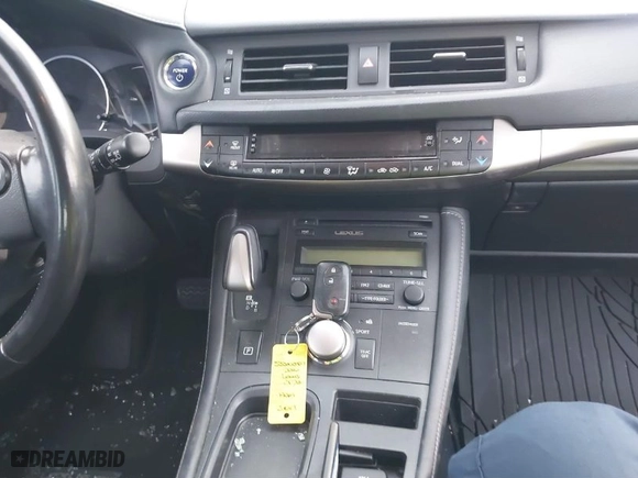 2016 Lexus CT 200h Hybrid with VIN JTHKD5BH8G2258003, listed as a IAAI auction lot 41203247 with 180,809 mi miles. Bid and sale history available at carsss.com. Image 11.