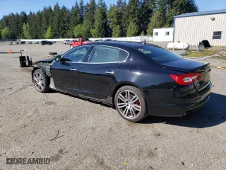 2018 Maserati Quattroporte S Q4 GranSport with VIN ZAM56YRS5J1281176, listed as a Copart auction lot 52603454 with 46,712 mi miles. Bid and sale history available at carsss.com. Image 2.