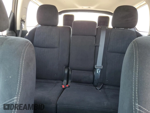 2013 Nissan Pathfinder SV with VIN 5N1AR2MM2DC671348, listed as a Copart auction lot 58635704 with 143,505 mi miles and Salvage Title. Bid and sale history available at carsss.com. Image 10.