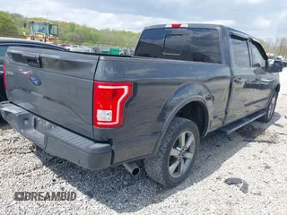 2017 Ford F-150 XL with VIN 1FTFW1EG2HFB69725, listed as a IAAI auction lot 41913250 with 168,478 mi miles. Bid and sale history available at carsss.com. Image 4.