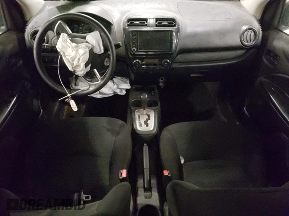 2021 Mitsubishi Mirage ES with VIN ML32FUFJ9MHF01299, listed as a Copart auction lot 57794835 with 85,816 mi miles and Salvage title. Bid and sale history available at DreamBid. Image 8.