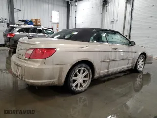 2009 Chrysler Sebring Touring with VIN 1C3LC55D49N568477, listed as a Copart auction lot 41987395 with 143,445 mi miles and Salvage Title. Bid and sale history available at carsss.com. Image 3.