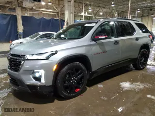 2023 Chevrolet Traverse Premier with VIN 1GNEVKKWXPJ324251, listed as a Copart auction lot 45505195 with 8,221 mi miles and Non Repairable. Bid and sale history available at carsss.com. Image 1.