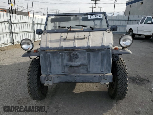 1973 Volkswagen Beetle with VIN 1832493063, listed as a Copart auction lot 84574524 with 305,579 mi miles and Salvage Title. Bid and sale history available at DreamBid. Image 5.