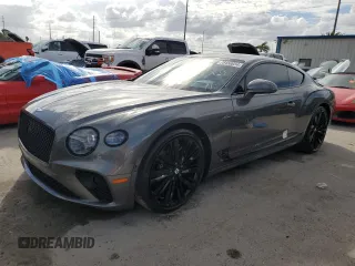2022 Bentley Continental GT Mulliner with VIN SCBCT2ZG6NC091025, listed as a Copart auction lot 78450034 with Not Provided miles and Non Repairable. Bid and sale history available at DreamBid. Image 1.