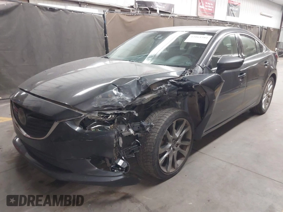 2015 Mazda 6 i Grand Touring with VIN JM1GJ1W58F1199550, listed as a IAAI auction lot 42064381 with 145,465 mi miles and . Bid and sale history available at carsss.com. Image 17.