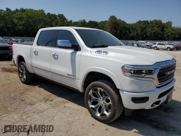2020 Ram 1500 Limited with VIN 1C6RREHT8LN133645, listed as a Copart auction lot 66593964 with 112,388 mi miles and Salvage title. Bid and sale history available at DreamBid. Image 4.