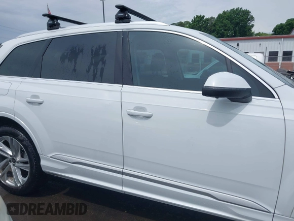 2023 Audi Q7 Premium Plus with VIN WA1LCBF71PD019481, listed as a IAAI auction lot 42201866 with 23,144 mi miles and . Bid and sale history available at DreamBid. Image 13.