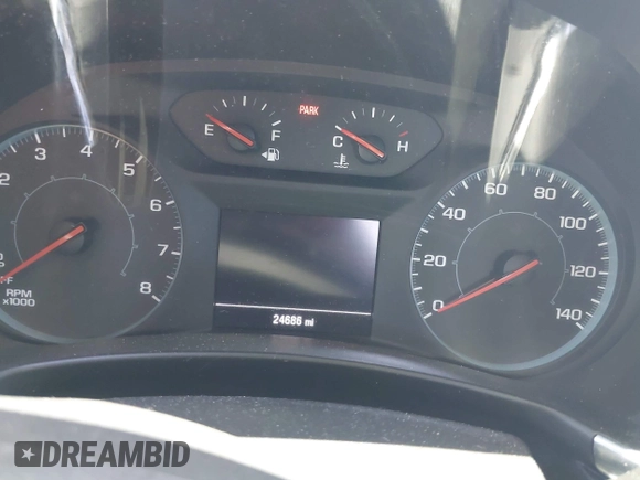 2023 Chevrolet Equinox LS with VIN 3GNAXHEG1PL225603, listed as a IAAI auction lot 42259161 with 24,686 mi miles and . Bid and sale history available at DreamBid. Image 7.