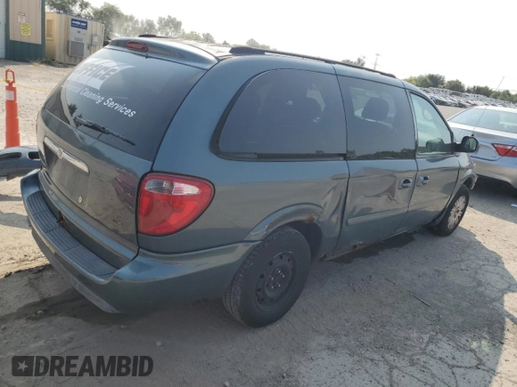 2006 Chrysler Town & Country LWB LX with VIN 1A4GP44R26B568560, listed as a Copart auction lot 70609934 with 257,935 mi miles and Salvage Title. Bid and sale history available at carsss.com. Image 3.
