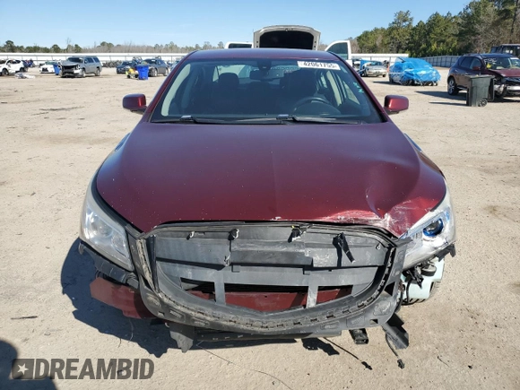 2016 Buick LaCrosse Leather with VIN 1G4GB5G37GF125120, listed as a Copart auction lot 42061755 with 189,855 mi miles and Salvage Title. Bid and sale history available at carsss.com. Image 5.