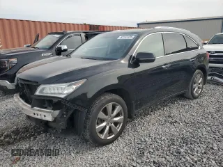 2015 Acura MDX Advance with VIN 5FRYD4H80FB007001, listed as a Copart auction lot 53147435 with 177,030 mi miles and Salvage title. Bid and sale history available at DreamBid. Image 1.