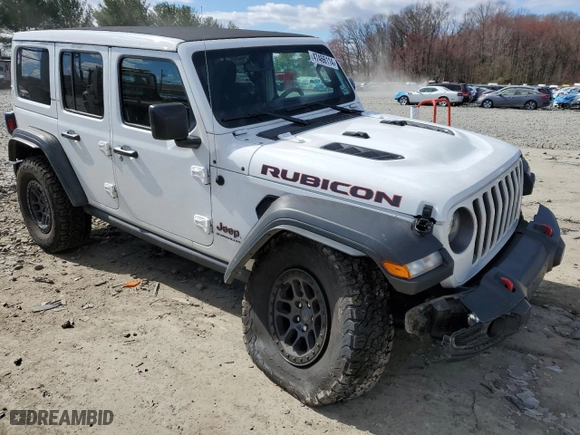 2023 Jeep Wrangler Rubicon with VIN 1C4JJXFG2PW568871, listed as a Copart auction lot 47466114 with 36,822 mi miles and Salvage Title. Bid and sale history available at carsss.com. Image 4.