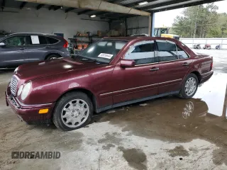 1998 Mercedes-Benz E-Class with VIN WDBJF65F7WA651470, listed as a Copart auction lot 80839644 with 158,508 mi miles and Clean Title. Bid and sale history available at carsss.com. Image 1.