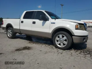 2006 Ford F-150 XLT with VIN 1FTPW14V16FB53159, listed as a Copart auction lot 61942235 with 251,336 mi miles and Salvage title. Bid and sale history available at DreamBid. Image 4.