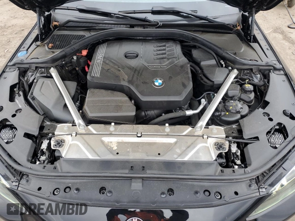 2021 BMW 4 Series 430i with VIN WBA23AT04MCG07881, listed as a Copart auction lot 85674914 with 20,812 mi miles and Salvage title. Bid and sale history available at DreamBid. Image 11.