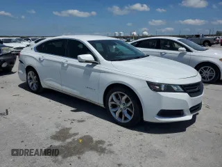 2015 Chevrolet Impala LT with VIN 2G1125S32F9177773, listed as a Copart auction lot 57349295 with 180,555 mi miles and Salvage title. Bid and sale history available at DreamBid. Image 4.
