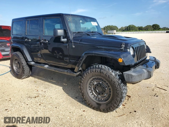 2018 Jeep Wrangler JK Unlimited Sahara with VIN 1C4BJWEG6JL891300, listed as a Copart auction lot 73855264 with 71,044 mi miles and Non Repairable. Bid and sale history available at carsss.com. Image 4.