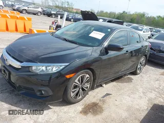 2016 Honda Civic Sedan EX-L with VIN 19XFC1F70GE011836, listed as a IAAI auction lot 41929383 with 186,497 mi miles. Bid and sale history available at carsss.com. Image 17.