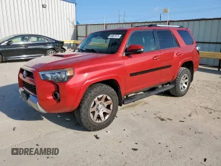 2016 Toyota 4Runner Limited with VIN JTEBU5JR1G5299174, listed as a Copart auction lot 59801975 with 122,204 mi miles and Salvage title. Bid and sale history available at DreamBid. Image 1.