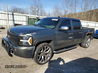 2011 Chevrolet Silverado 1500 LS with VIN 3GCPKREA7BG257539, listed as a Copart auction lot 85858764 with 160,091 mi miles and Salvage Title. Bid and sale history available at carsss.com. Image 1.