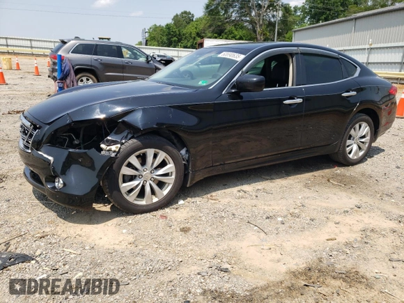 2011 Infiniti M with VIN JN1BY1AR7BM374298, listed as a Copart auction lot 60690635 with 159,282 mi miles and Salvage title. Bid and sale history available at DreamBid. Image 1.