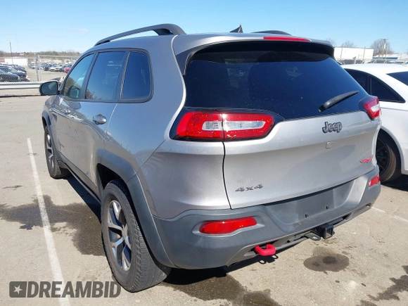 2017 Jeep Cherokee Trailhawk с VIN 1C4PJMBS2HW568695, выставлен на аукционе IAAI как лот 41743347 с пробегом 103 387 миль миль и . История ставок и продаж доступна на DreamBid. Изображение 3.