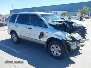 2007 Honda Pilot LX with VIN 5FNYF28177B018050, listed as a IAAI auction lot 42306225 with 192,242 mi miles and . Bid and sale history available at DreamBid. Image 1.