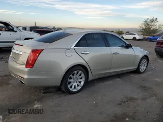 2014 Cadillac CTS Luxury AWD with VIN 1G6AX5S3XE0178755, listed as a Copart auction lot 77660094 with 82,325 mi miles and Salvage Title. Bid and sale history available at DreamBid. Image 3.