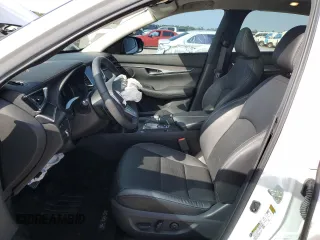 2023 Infiniti QX50 Luxe with VIN 3PCAJ5BA2PF103582, listed as a Copart auction lot 45299565 with 22,901 mi miles and Salvage title. Bid and sale history available at DreamBid. Image 7.