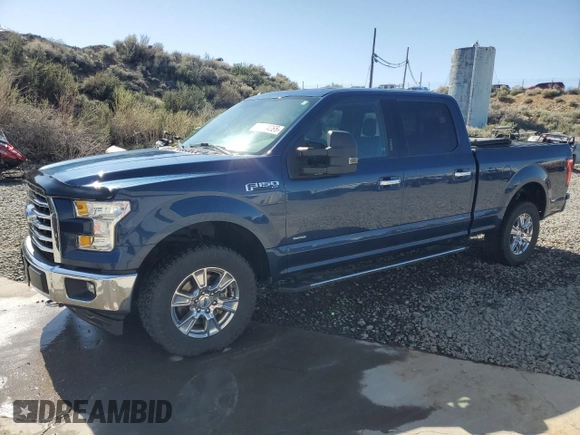 2017 Ford F-150 XL with VIN 1FTFW1EG4HKC34968, listed as a Copart auction lot 52984265 with 122,579 mi miles and Salvage Title. Bid and sale history available at carsss.com. Image 1.