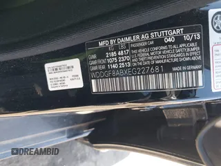 2014 Mercedes-Benz C-Class C 300 Sport with VIN WDDGF8ABXEG227681, listed as a IAAI auction lot 41786079 with 141,951 mi miles. Bid and sale history available at carsss.com. Image 9.