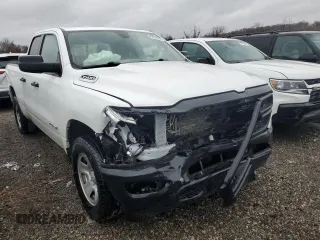 2020 Ram 1500 Tradesman with VIN 1C6RRFCG0LN333080, listed as a Copart auction lot 82319744 with 90,733 mi miles and Salvage title. Bid and sale history available at DreamBid. Image 4.